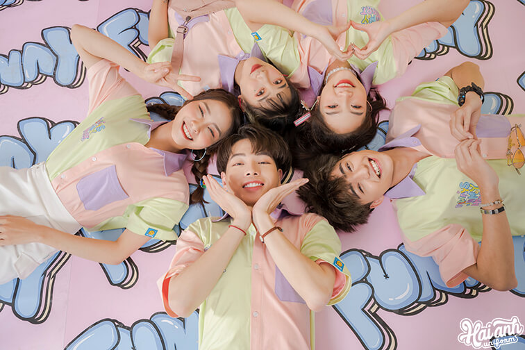 Mẫu Áo Lớp Sơ Mi Funny Sunny - Ảnh 2