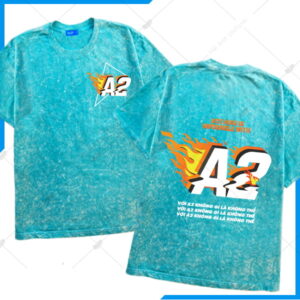 Mẫu Áo Wash Màu Xanh Yang Hồ A2 - Ngông Collection