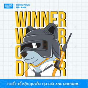 Mẫu Hình In Đáng Yêu Winner Chú Chó Hoạt Hình