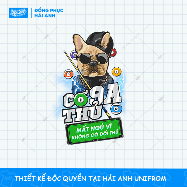 Mẫu Hình In Streetwear Graphic Cơ Thủ 9A