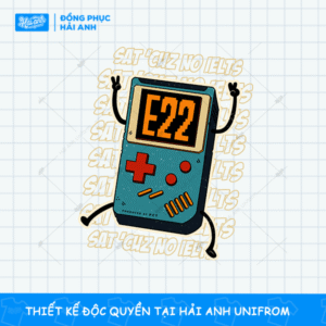 Mẫu Hình In Streetwear Graphic Hình Máy Chơi Game E22