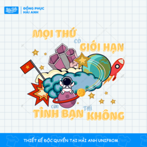 Mẫu Hình In Artwork Mọi Thứ Có Giới Hạn Còn Tình Bạn Thì Không