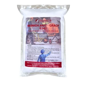 Munich Anti-Crack S302 - Phụ gia trộn vữa tăng bám dính, chống nứt, chống co ngót