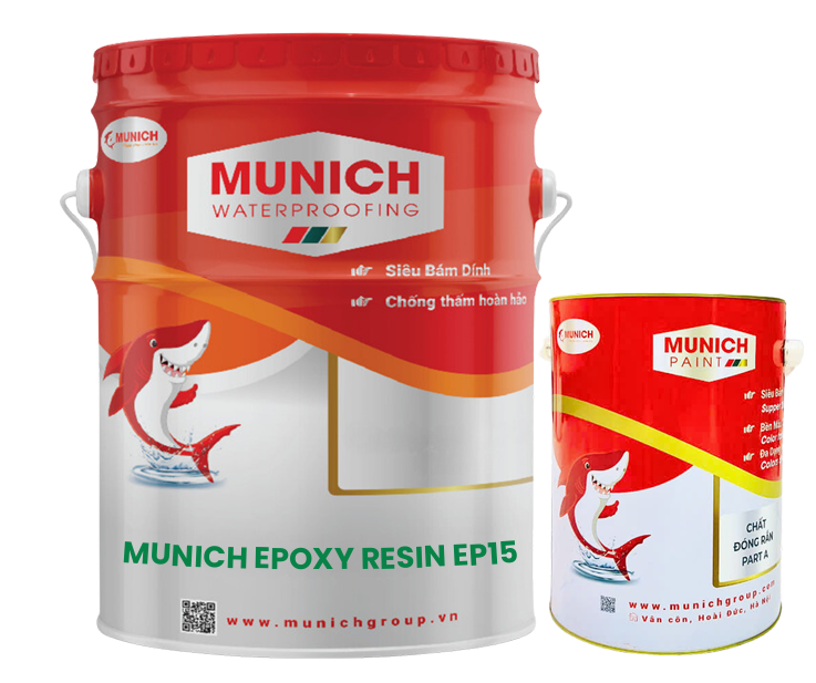 Munich Epoxy Resin EP15 - Sơn Epoxy giả đá