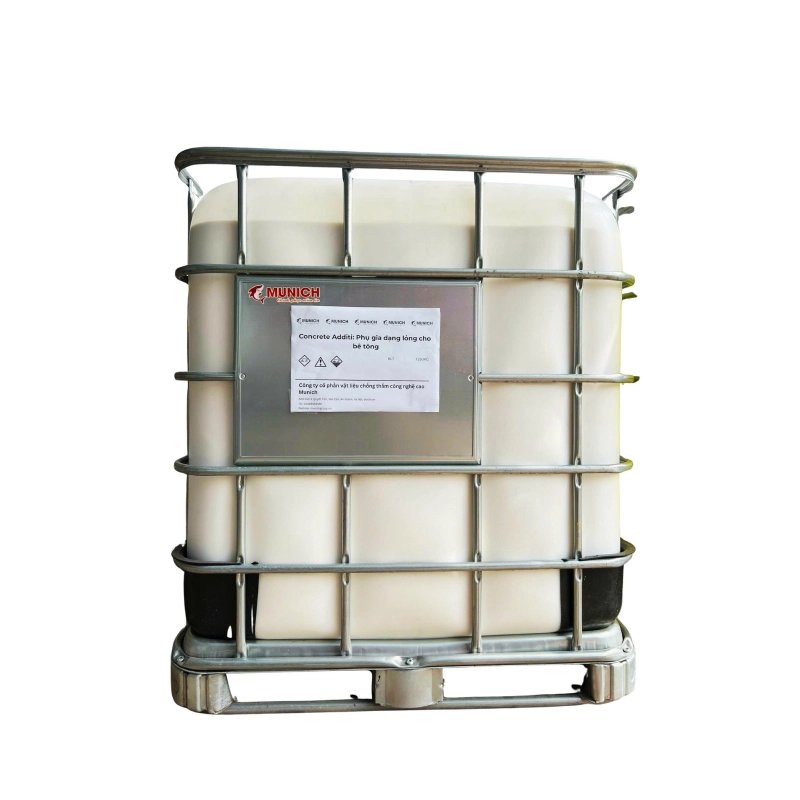 Munich Liquid Harderner S66 - Hợp chất đông cứng bề mặt trong suốt, chống bụi, lớp phủ và bảo dưỡng cho bề mặt bê tông