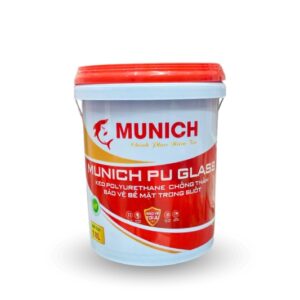 Munich PU GLASS Trong Suốt - Keo Polyurethane chống thấm