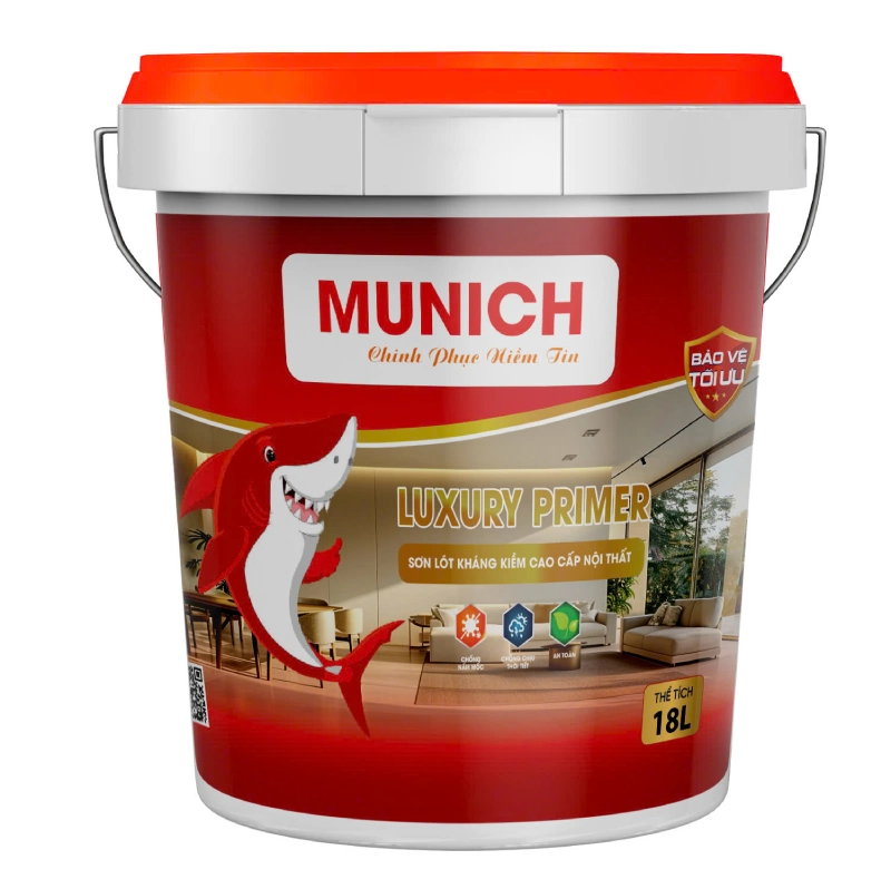 Munich Luxury Primer - Sơn lót kháng kiềm cao cấp - Ảnh 2
