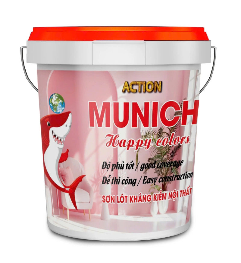 Munich Action Prime – Sơn lót kháng kiềm nội ngoại thất