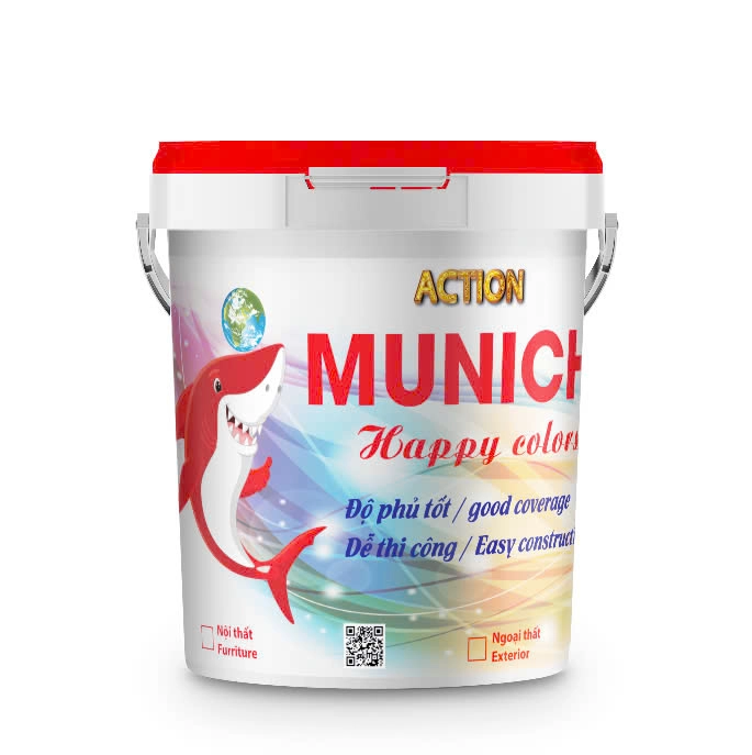 Munich Action – Sơn siêu mịn cao cấp cho nội và ngoại thất