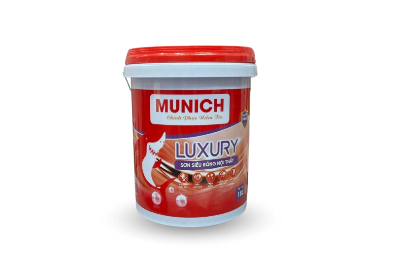 Munich Luxury - Sơn siêu bóng nội thất - Ảnh 2