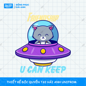 Mẫu Hình In Động Vật Friendship U Can Keep